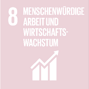 UN Goal - Menschenwürdige Arbeit und Wirtschaftswachstum